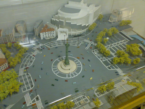 Place de la Bastille- model